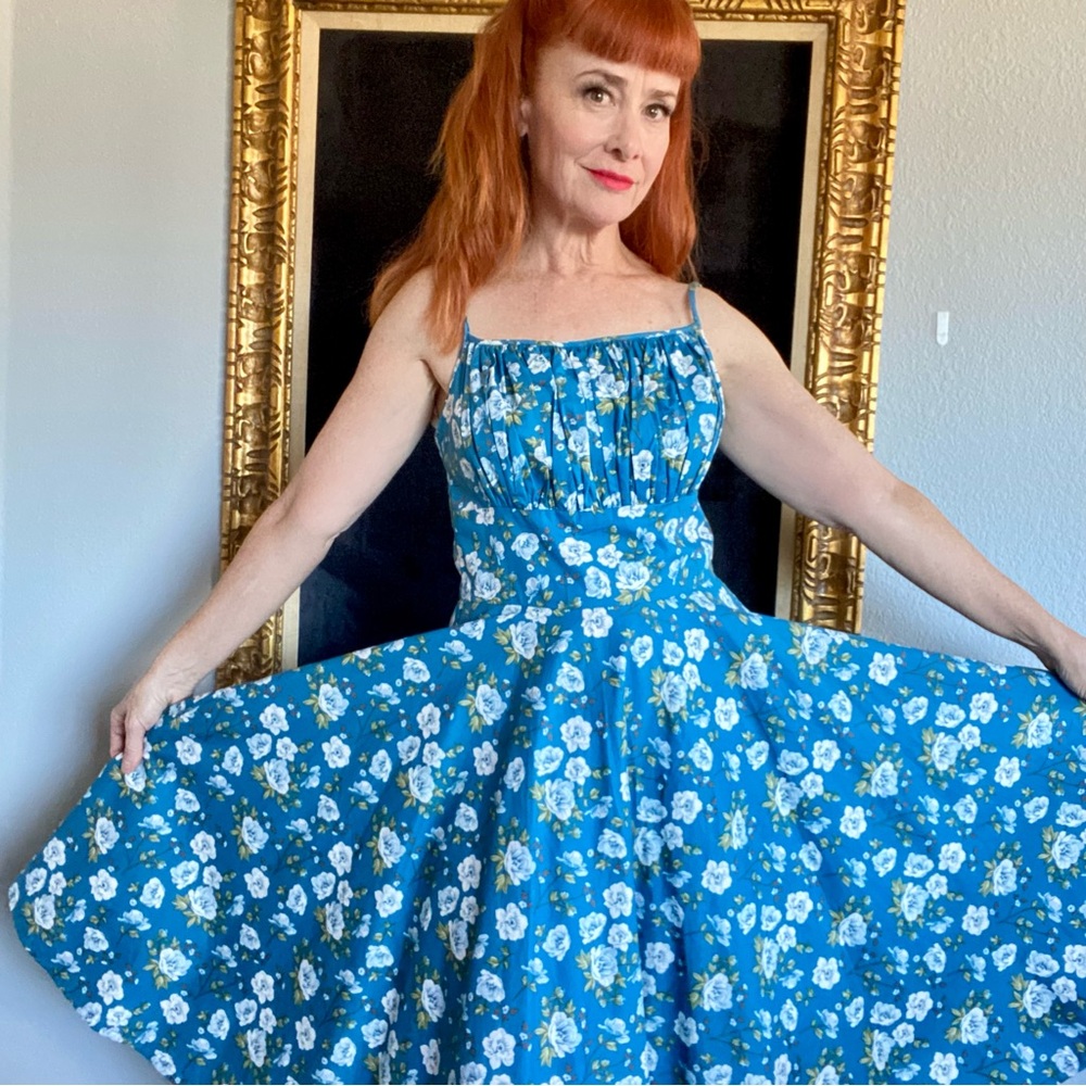 1950s Style Swing Dress
